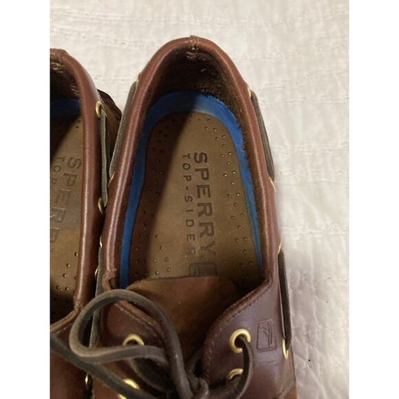 Sperry Top‑Sider Men’s 8M Brown Leather Casual Boating Shoes main image 11